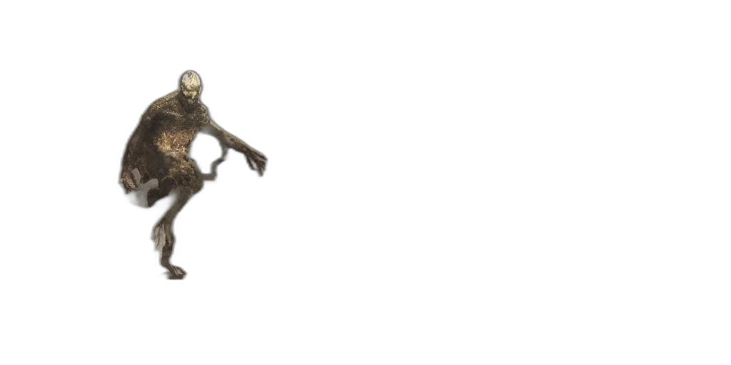 creature, robot, mask, staff transparent PNG cut-out