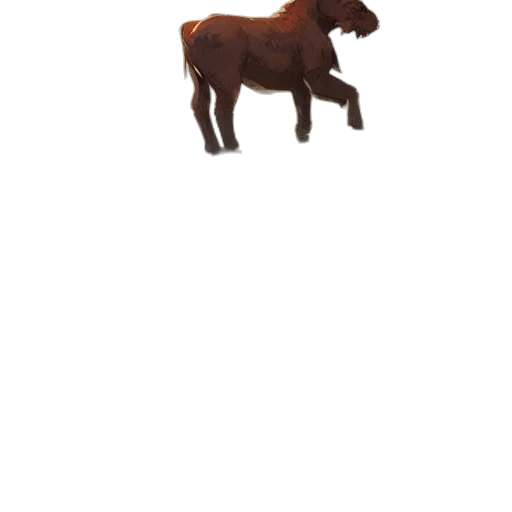 animal, creature, staff, hair transparent PNG cut-out
