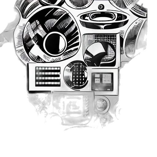 robot, jewelry, mask, face transparent PNG cut-out