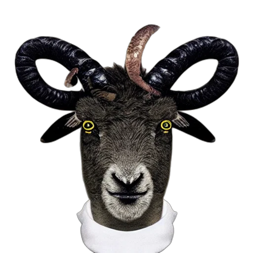 animal, hat, mask, staff transparent PNG cut-out