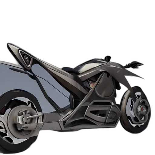 car, 3d render, concept art, photorealistic transparent PNG cut-out