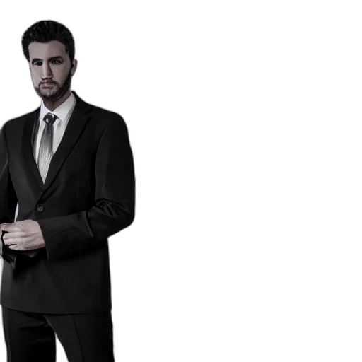 staff, jacket, photorealistic, 3d render transparent PNG cut-out