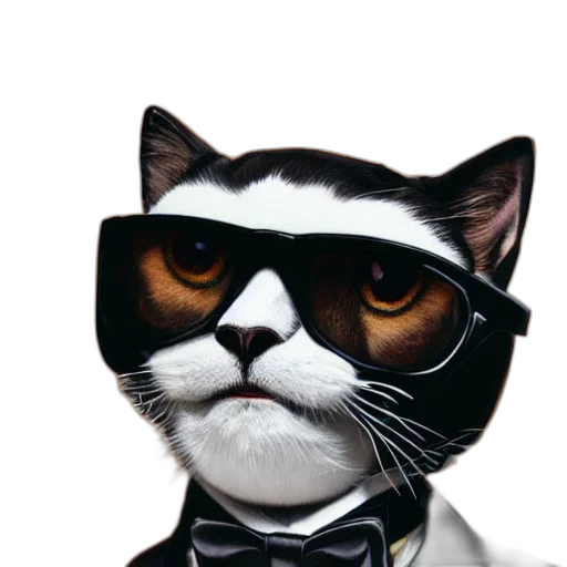 staff, animal, photorealistic, comic book art transparent PNG cut-out