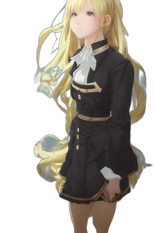 staff, dress, crown, mask transparent PNG cut-out