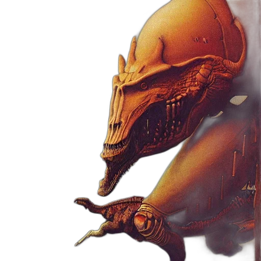 dragon, mask, creature, face transparent PNG cut-out