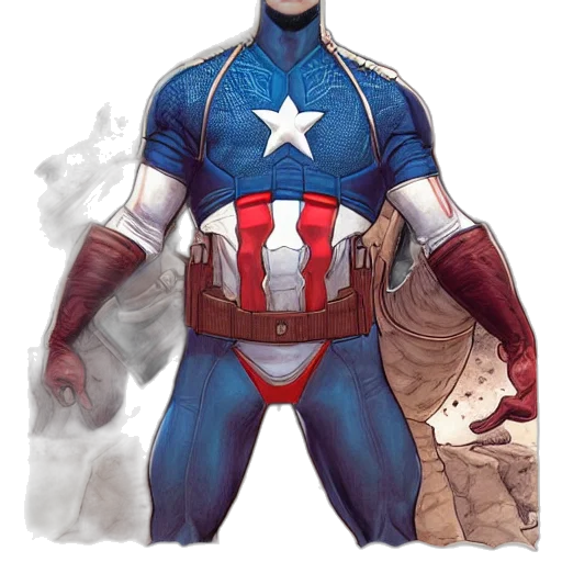 comic book art, concept art, cartoon, fantasy art transparent PNG cut-out