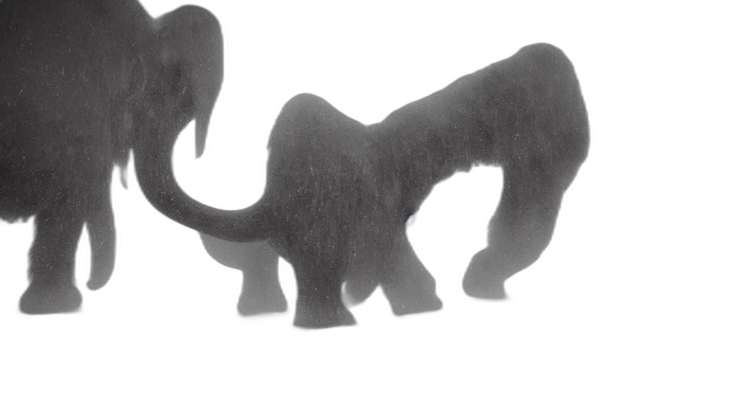 animal, creature, staff, 3d render transparent PNG cut-out
