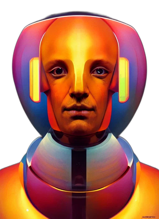 robot, face, mask, concept art transparent PNG cut-out