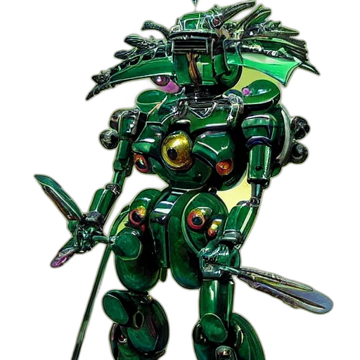 robot, weapon, staff, concept art transparent PNG cut-out