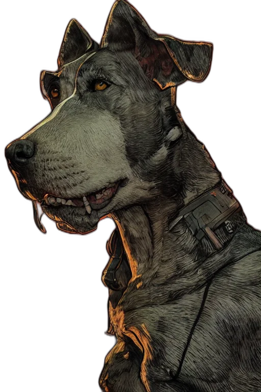animal, staff, face, creature transparent PNG cut-out