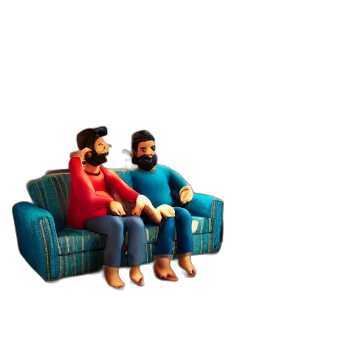 furniture, robot, hair, mask transparent PNG cut-out