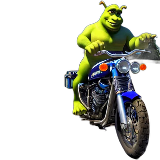 car, animal, creature, 3d render transparent PNG cut-out