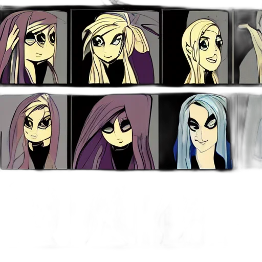 concept art, cartoon, comic book art, anime transparent PNG cut-out