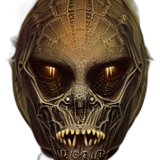 mask, face, creature, jewelry transparent PNG cut-out