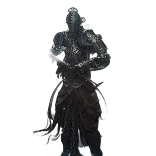 staff, mask, sword, creature transparent PNG cut-out