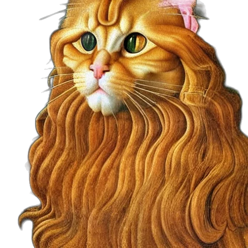 hair, animal, crown, dress transparent PNG cut-out