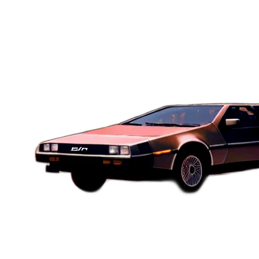 car, robot, vaporwave, concept art transparent PNG cut-out