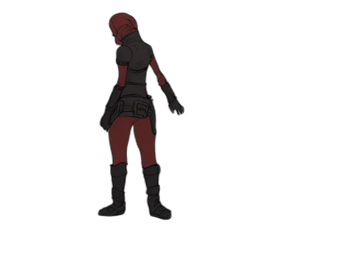 staff, weapon, mask, jacket transparent PNG cut-out