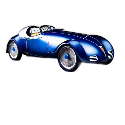 car, 3d render, concept art, photorealistic transparent PNG cut-out