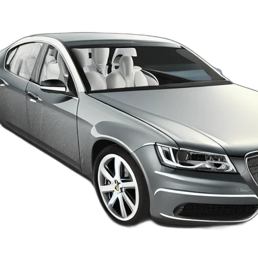 car, 3d render, photorealistic, concept art transparent PNG cut-out