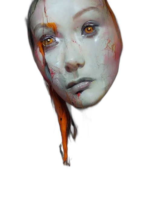 mask, face, creature, robot transparent PNG cut-out