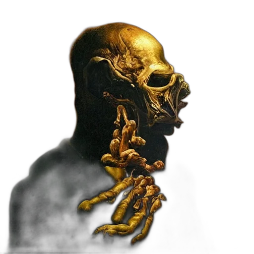 mask, face, robot, creature transparent PNG cut-out