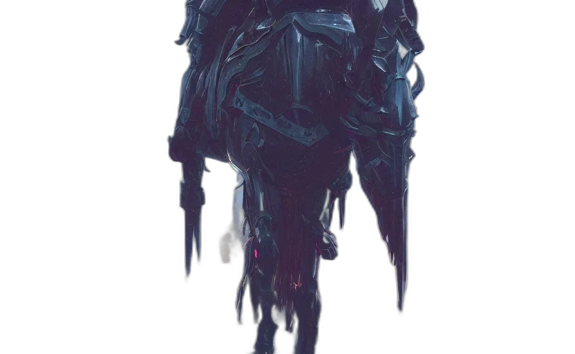 creature, robot, mask, dragon transparent PNG cut-out