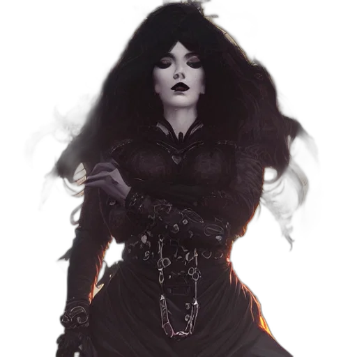 dress, creature, mask, crown transparent PNG cut-out
