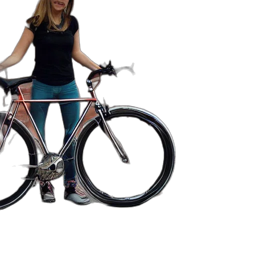 really, long, bike transparent PNG cut-out