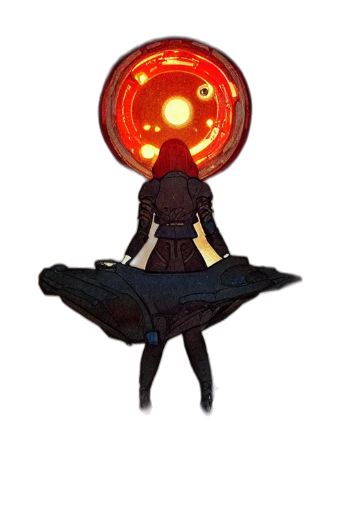 staff, mask, robot, dress transparent PNG cut-out