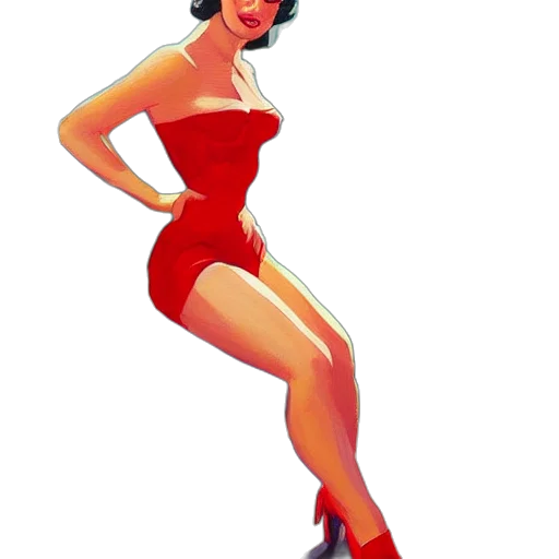 dress, cartoon, pixel art, concept art transparent PNG cut-out