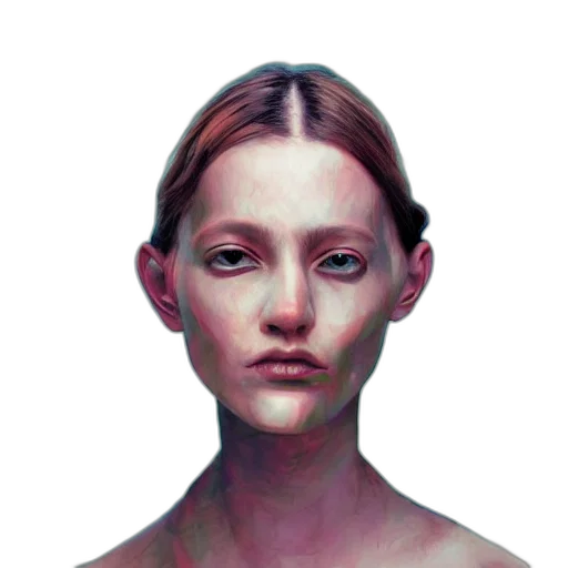 face, mask, creature, robot transparent PNG cut-out