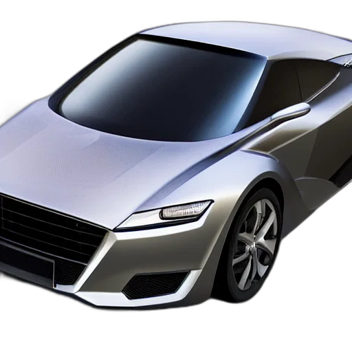 car, 3d render, photorealistic, concept art transparent PNG cut-out
