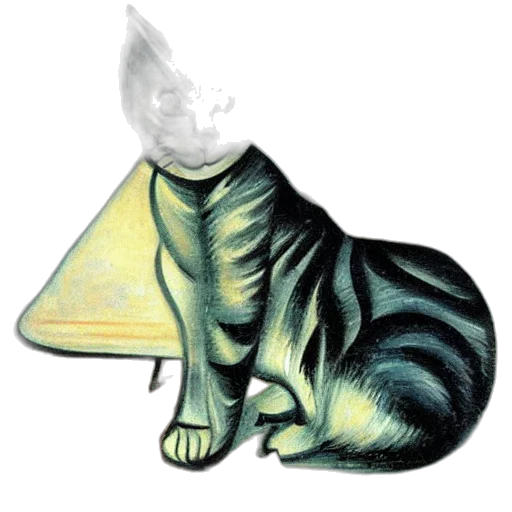 hat, animal, staff, creature transparent PNG cut-out