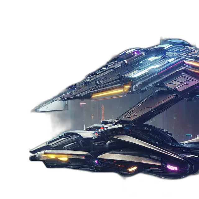 weapon, car, robot, concept art transparent PNG cut-out