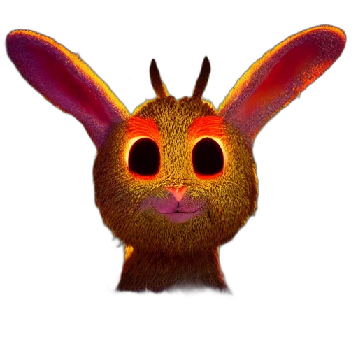 animal, mask, creature, staff transparent PNG cut-out