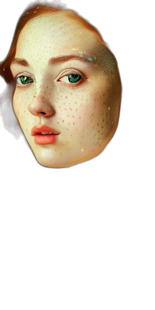 face, mask, jewelry, crown transparent PNG cut-out