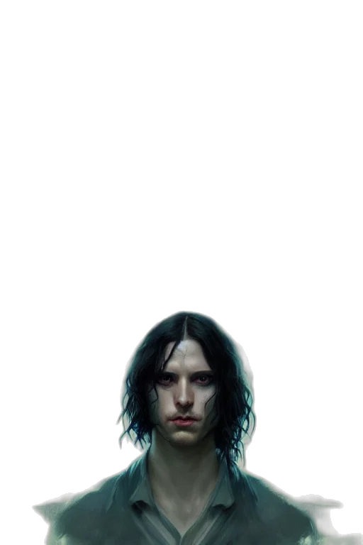 face, hair, creature, mask transparent PNG cut-out