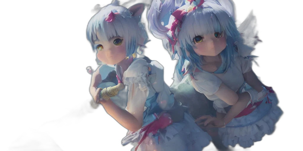 dragon, robot, dress, weapon transparent PNG cut-out
