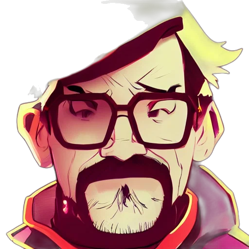 staff, face, hat, jacket transparent PNG cut-out