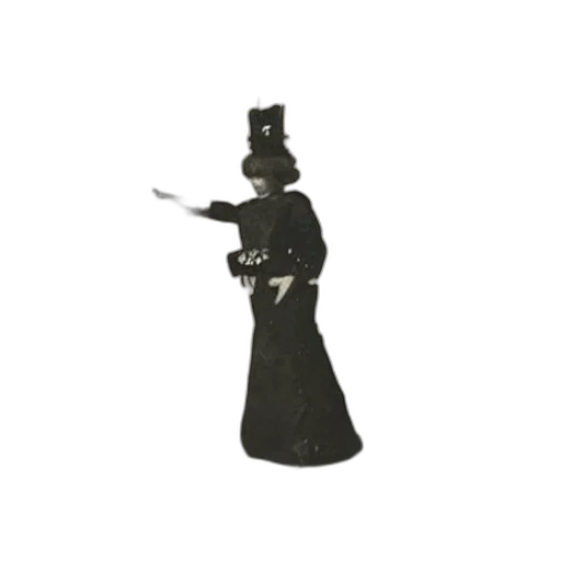 staff, jewelry, hat, dress transparent PNG cut-out