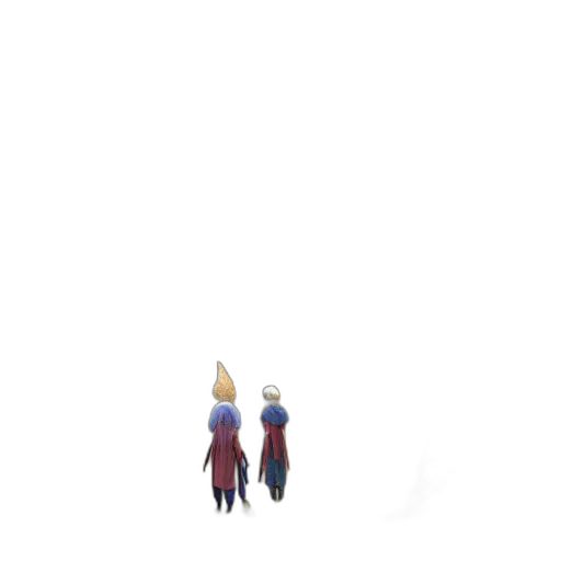 creature, hair, hat, robot transparent PNG cut-out