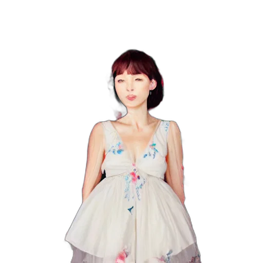 dress, photorealistic, 3d render, oil painting transparent PNG cut-out
