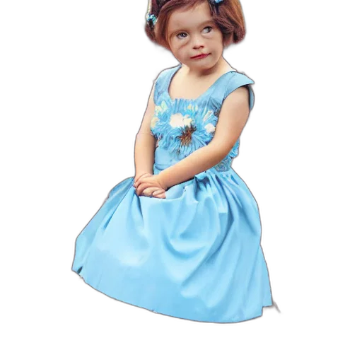 dress, face, crown, photorealistic transparent PNG cut-out