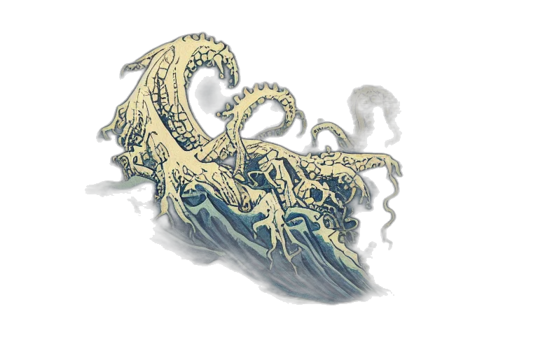 creature, dragon, hair, crown transparent PNG cut-out