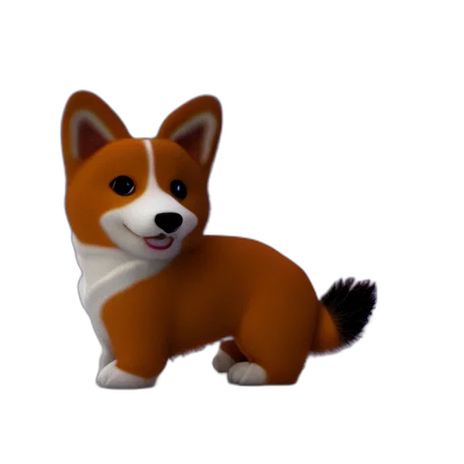 animal, staff, creature, 3d render transparent PNG cut-out