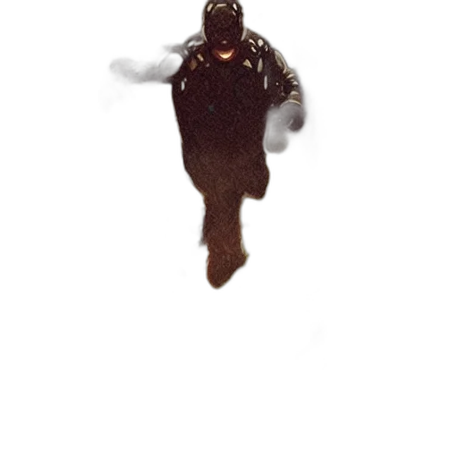 mask, creature, jacket, robot transparent PNG cut-out