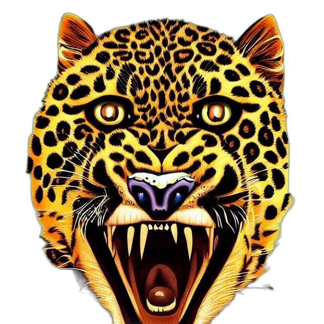 animal, photorealistic, fantasy art, comic book art transparent PNG cut-out