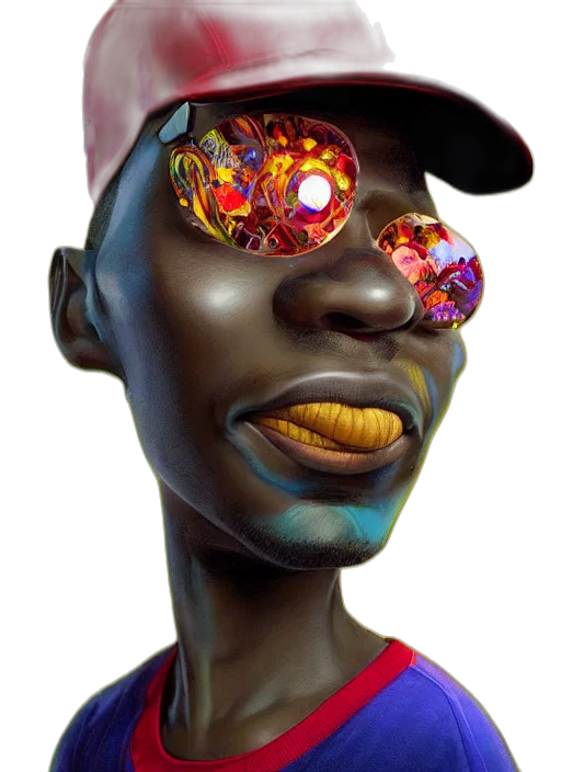 face, mask, jewelry, hat transparent PNG cut-out