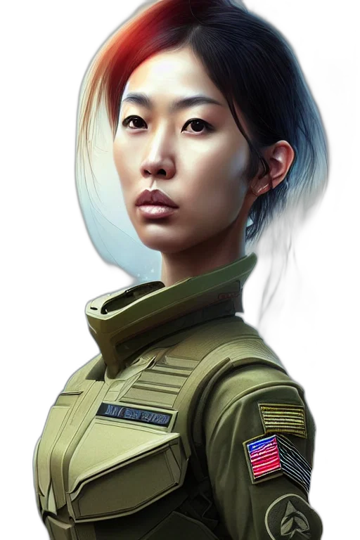 staff, face, concept art, photorealistic transparent PNG cut-out